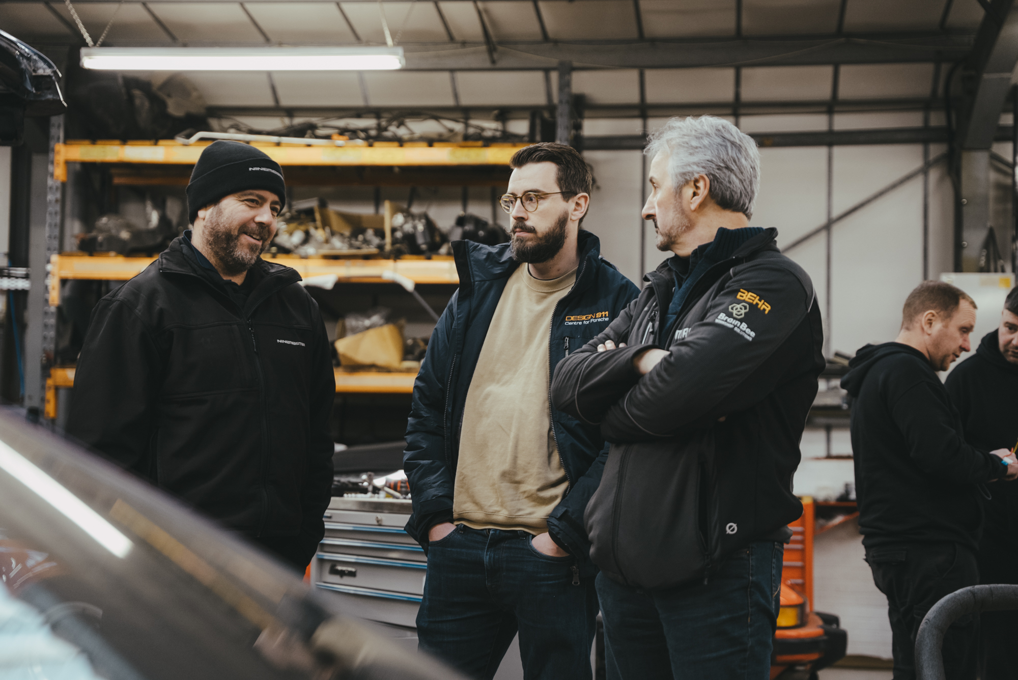 Anthony, Colin and Pete from Design 911 & Ninemeister