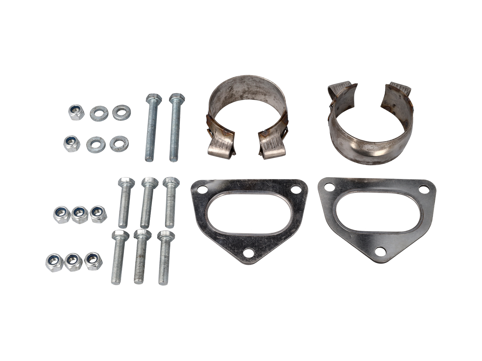 MOUNTING KIT FOR CROSS PIPE SET. PORSCHE 993 C4S BISCHOFF