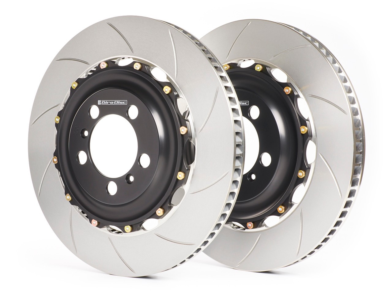 BRAKE DISC / ROTOR KIT SLOTTED 2-PC REAR 991.1 / 991.2 / 992 WITHOUT PCCB