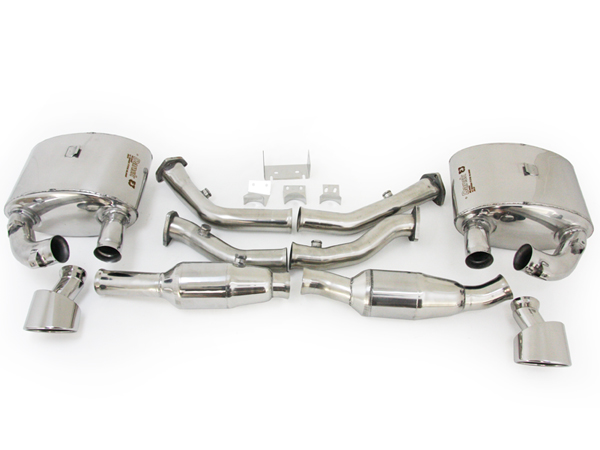 EXHAUST KIT FOR PORSCHE 993 IN STAINLESS STEEL - EXHAUSTKIT75