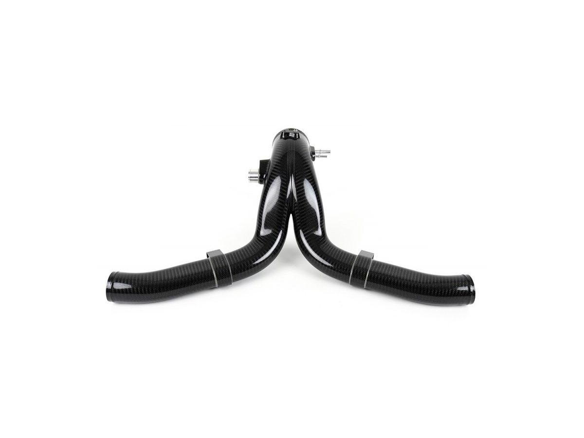 IPD CARBON INTAKE PLENUM HIGH FLOW Y PIPE. PORSCHE 991.1 TURBO / TURBO S - 91600