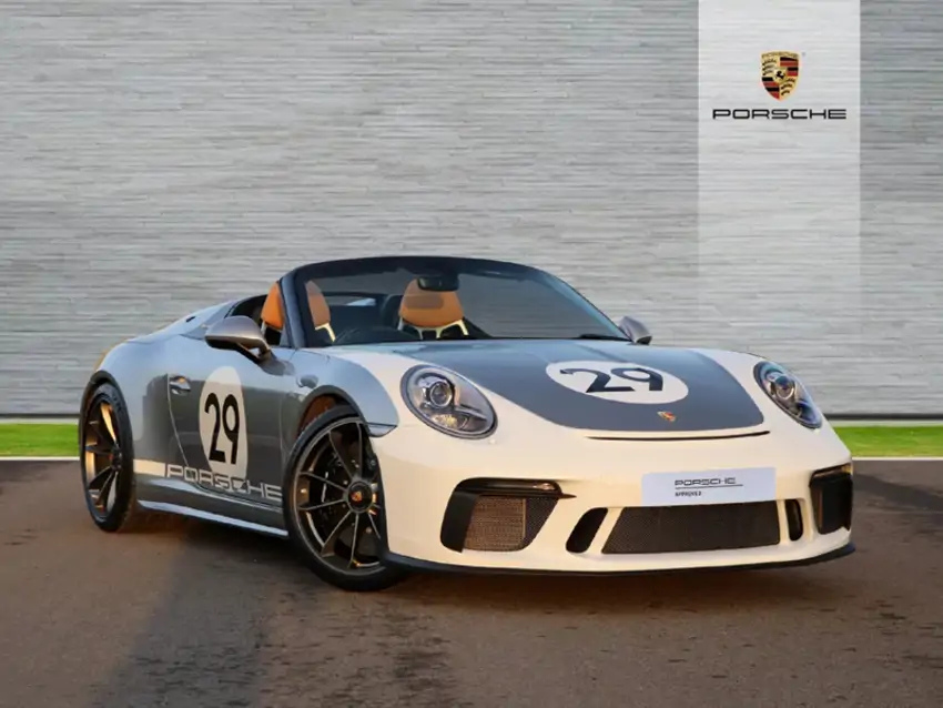 Porsche 991 Speedster GT Heritage Design Package Silver Metallic
