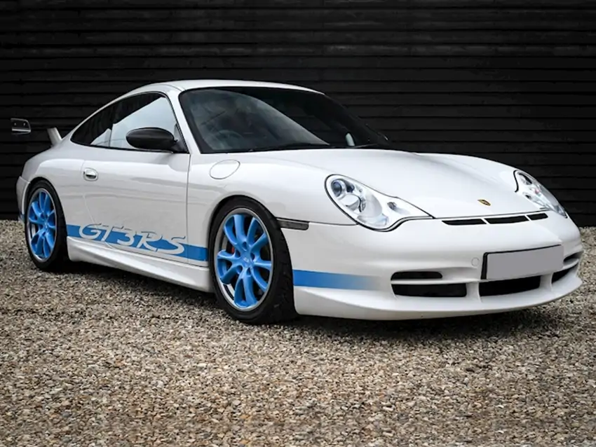 Porsche 996 GT3 RS 3.6L 2004 White RHD