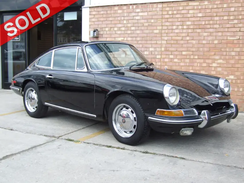 Porsche 912 1968 Black Coupe LHD Manual