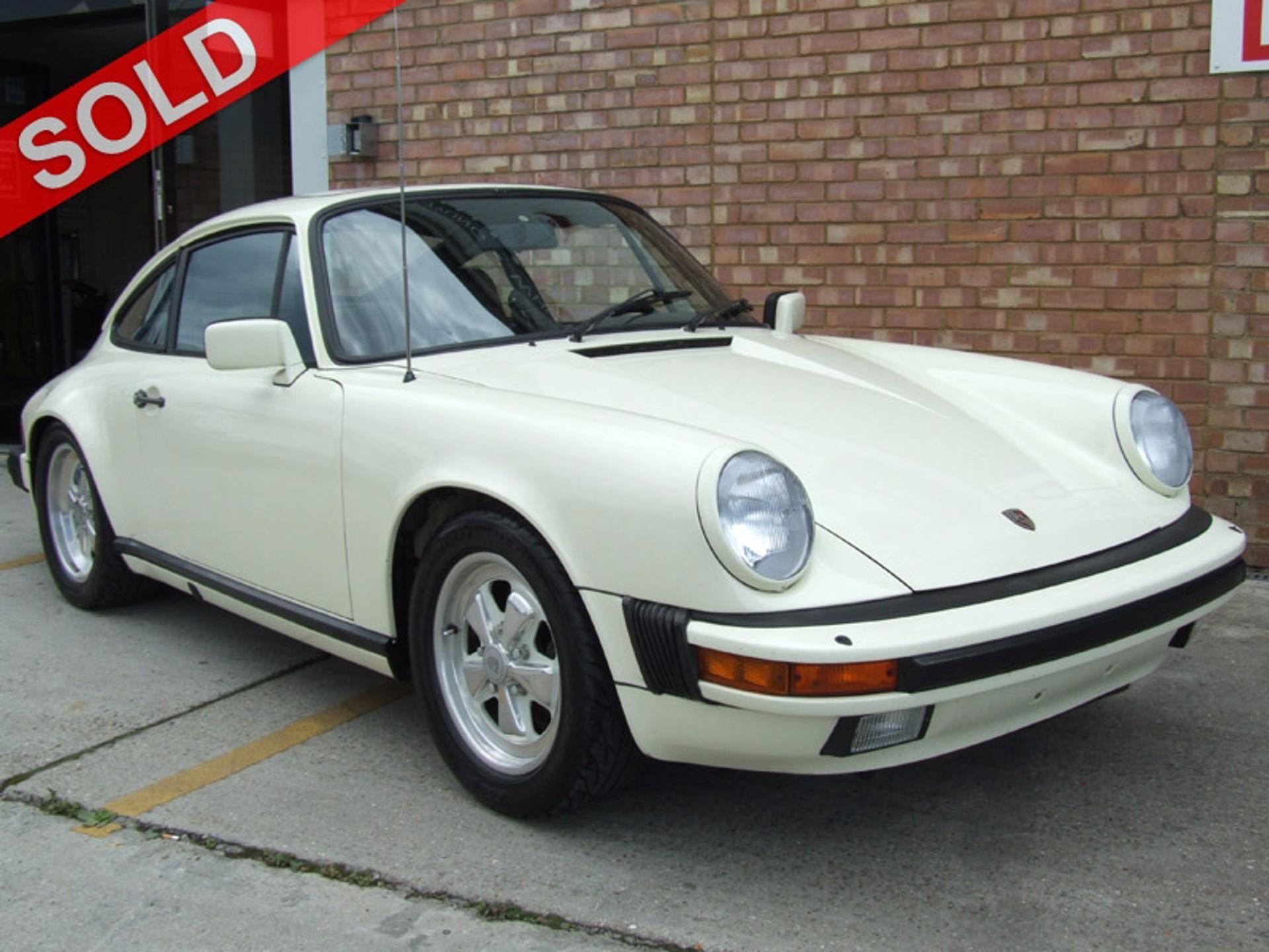 Porsche 911 1984 Coupe 3.2L Carrera Engine Manual Gearbox LHD Chiffon White