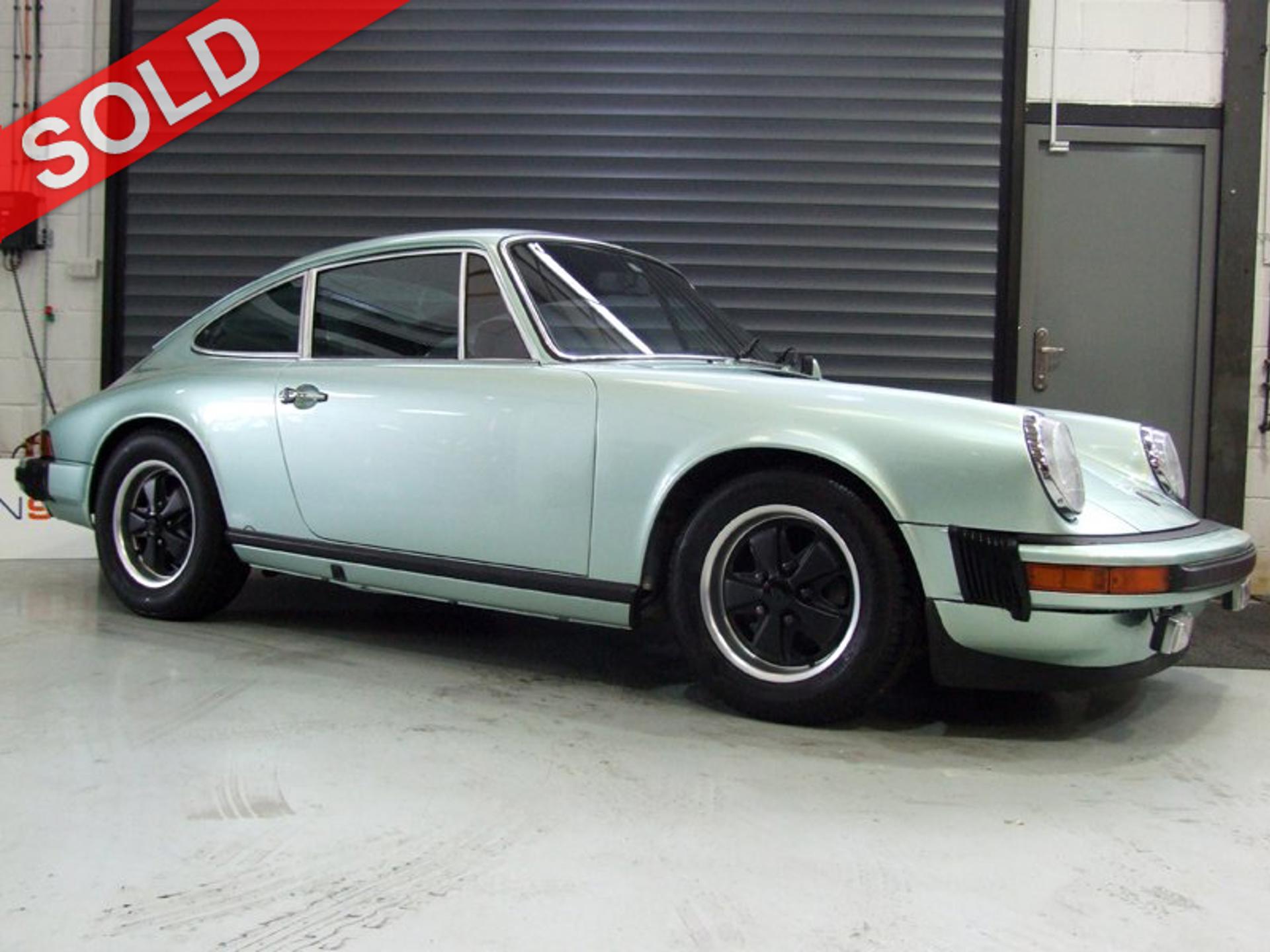 Porsche 911 1974 Coupe 2.7 Engine Manual Gearbox LHD Ice Green Metallic