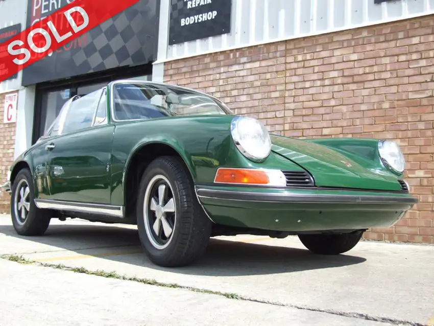 Porsche 911T 1973 Targa 2.4L Engine Manual Gearbox LHD Irish Green