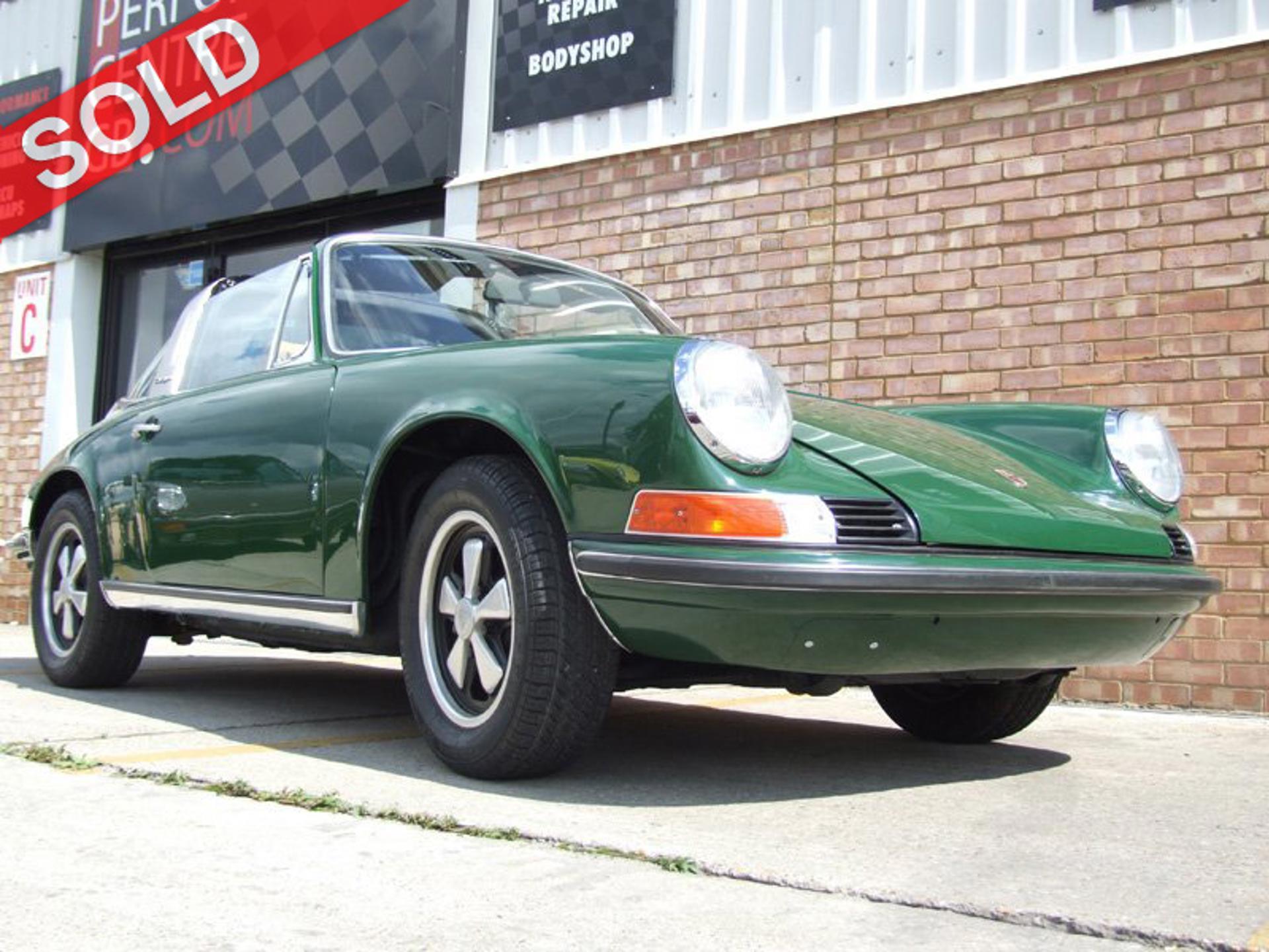 Porsche 911T 1973 Targa 2.4L Engine Manual Gearbox LHD Irish Green