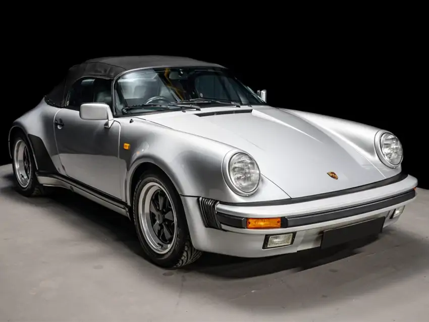 Porsche 911 Speedster RHD 3.2L Silver Metallic 1989