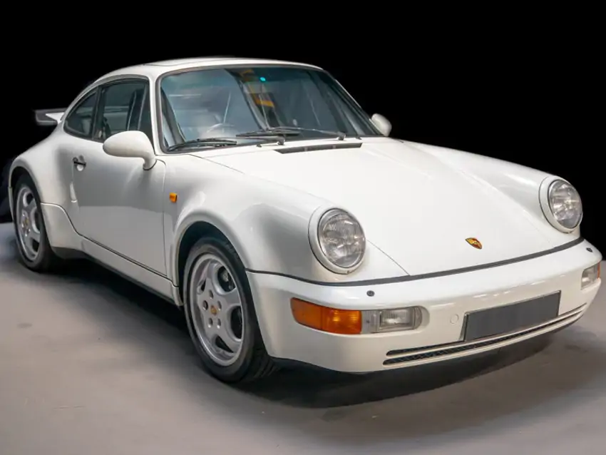 Porsche 964 Turbo 3.3L 1991 Grand Prix White RHD