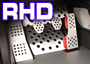 Pedals / Floor Boards / Track Mats  <b> RHD Cars</b>