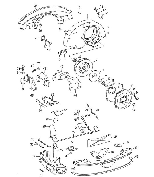 Air cooling 356, 356A 1950-1959