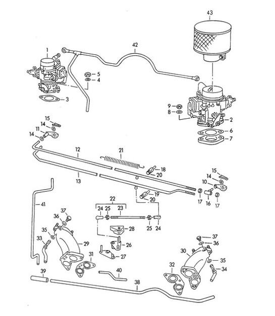 Diagram 107-000 Porsche 992 (911) MK1 2019-2024 Engine