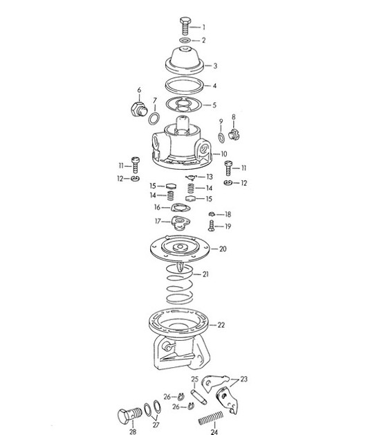 Diagram 107-035 Porsche Cayman 987C / 981C (2005-2016) Engine