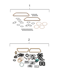 Gasket set 356, 356A 1950-1959