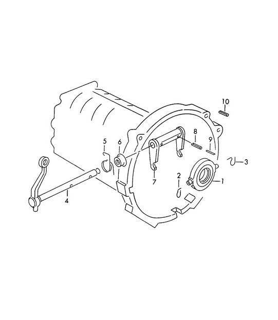 Clutch release - G >> 25 000 (Model: CARRERA, 1600 GS/GT, 692/0/1)  356, 356A 1950-1959
