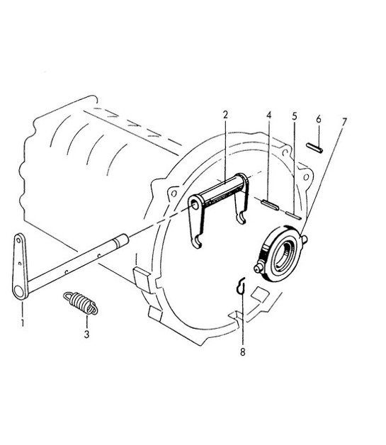 Diagram 301-025 Porsche 997 (911) MK1 2005-2008 Transmission