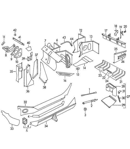 Frame / Single parts  356 1950-1955