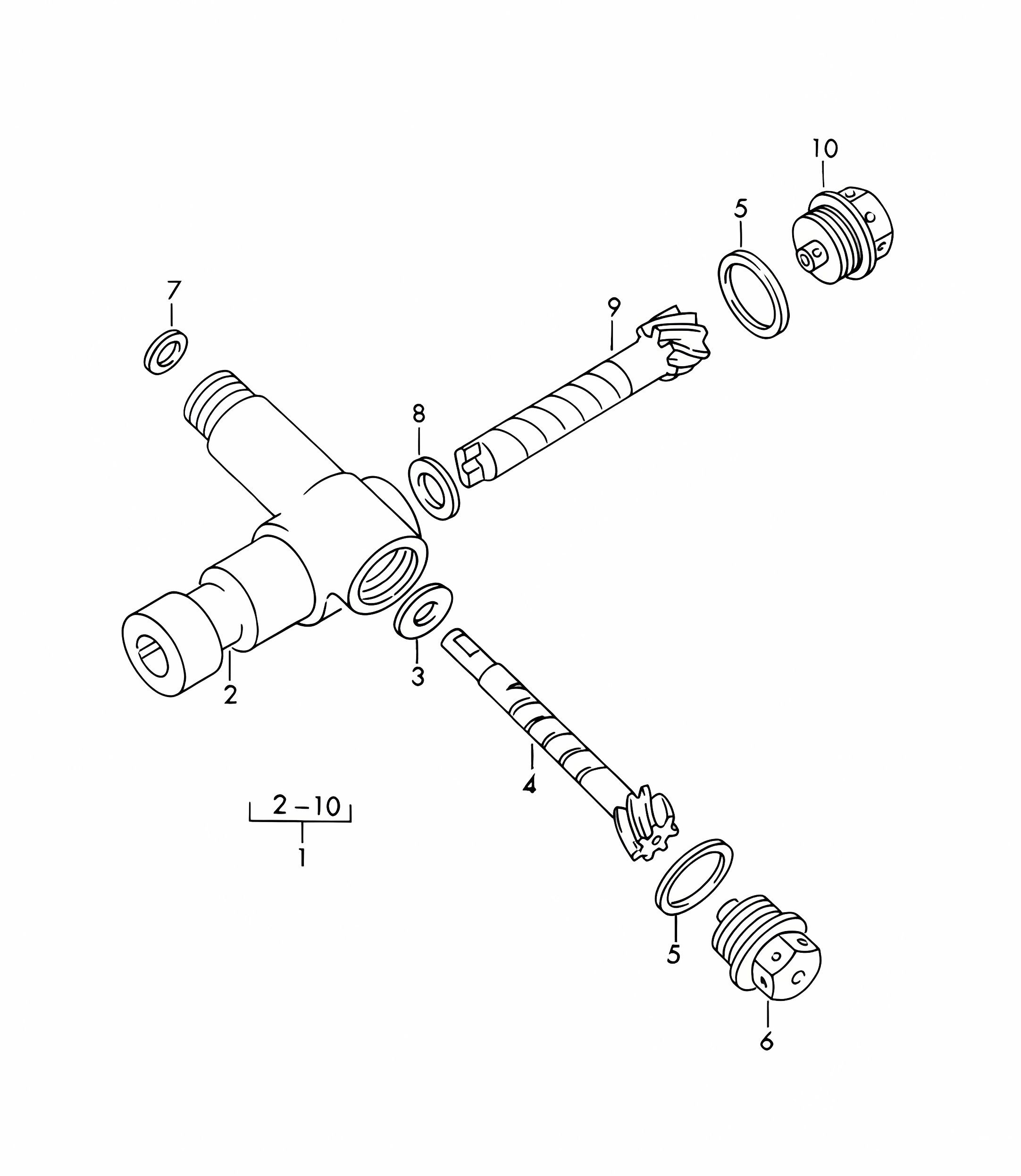 Driving mechanism / Tachometer (Model: CARRERA, 1600 GS/GT)  356 / 356A 1950-1959