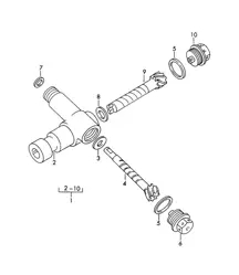 Driving mechanism / Tachometer (Model: CARRERA, 1600 GS/GT)  356 / 356A 1950-1959