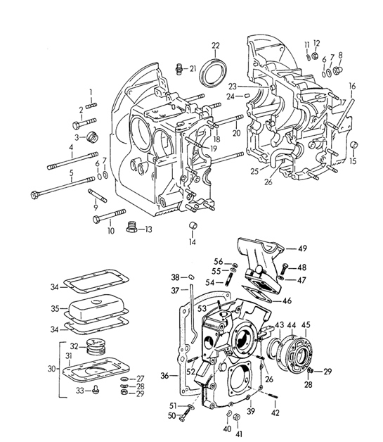 Diagram 101-10 Porsche Cayenne S V8 4.2L Diesel 382HP Engine