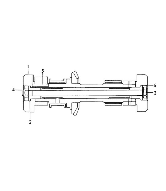 Flywheel weights for Camshaft / Exhaust (Model: CARRERA, 587/1/2, 692/3/3A) 356B / 356C 1960-1965