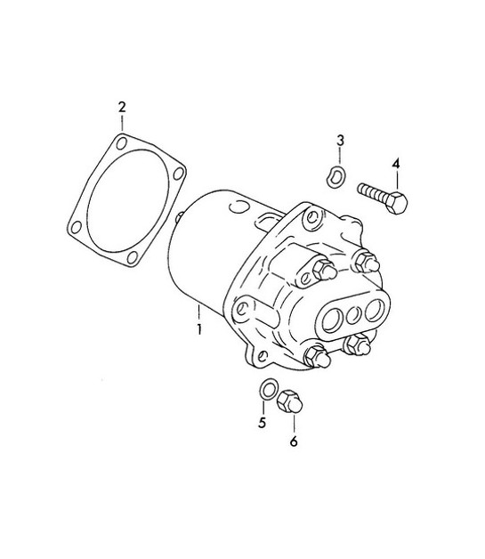 Diagram 104-005 Porsche 997 (911) MK2 2009-2012 Engine