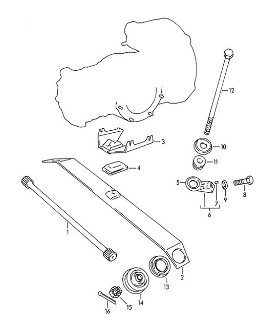 Diagram 502-000 Porsche 911 & 912 (1965-1989) Rear Axle