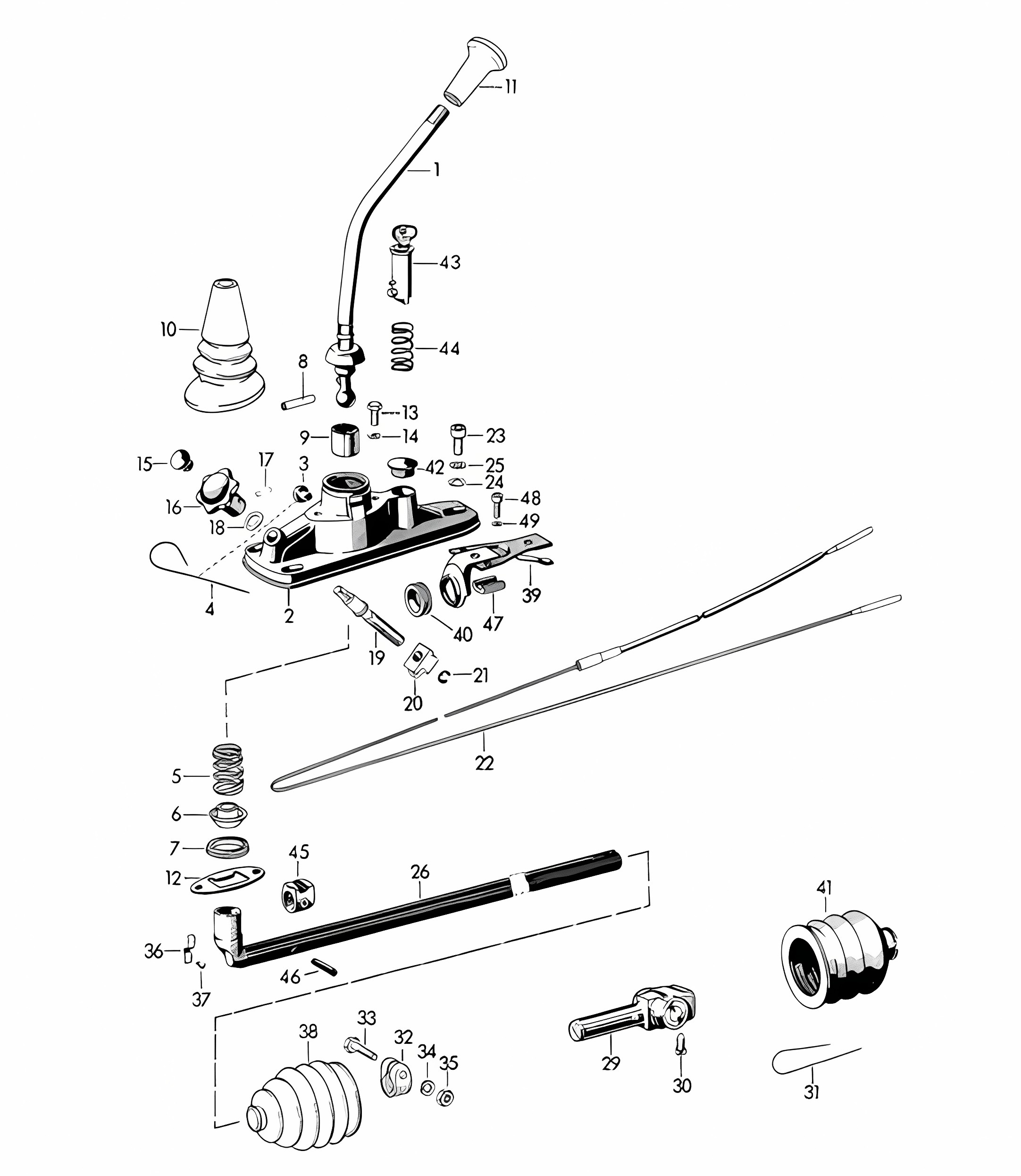 Transmission control 356B 1960-1965