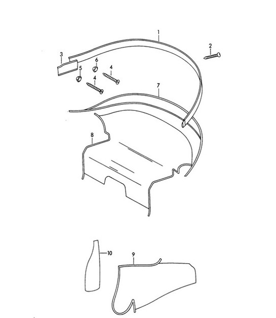 Diagram 807-015 Porsche Macan (95B) MK1 (2014-2018) Body