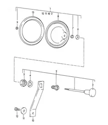 Valve (Model: ROADSTER) 356B / 356C 1960-65