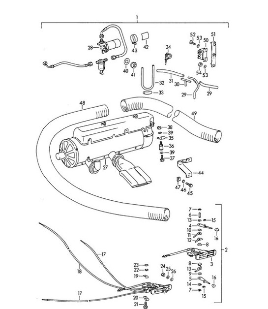 Diagram 813-015 Porsche 997 (911) MK1 2005-2008 Body