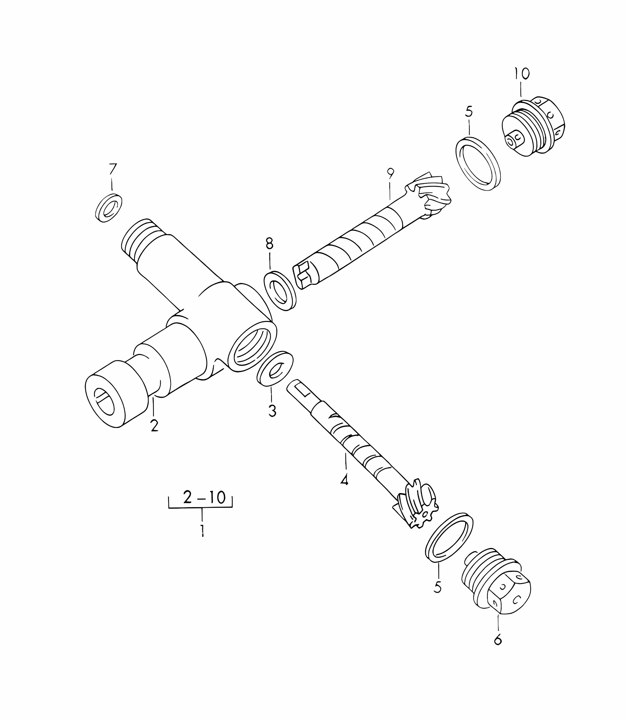 Driving mechanism / Tachometer (Model: CARRERA) 356B / 356C 1960-65