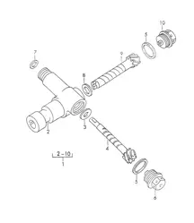 Driving mechanism / Tachometer (Model: CARRERA) 356B / 356C 1960-65