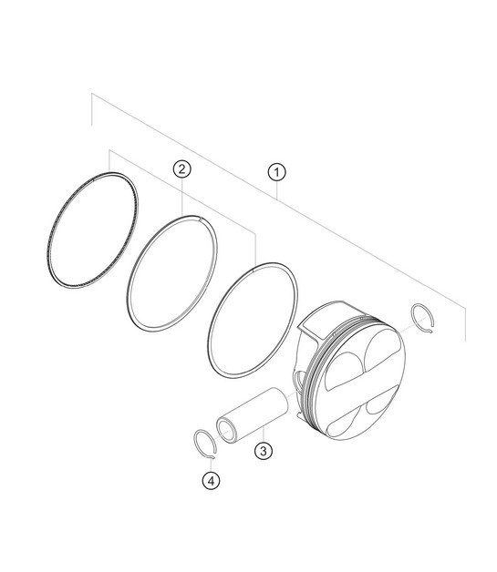 Diagram 1.1-04 Porsche 997 (911) MK1 2005-2008 Engine