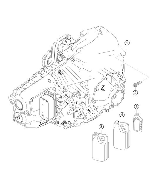 Diagram 3.3-01 Porsche 992 (911) MK1 2019-2024 Transmission