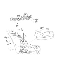 Attaching part rear-end covering 718 Cayman GT4 RS Clubsport 2020-2024