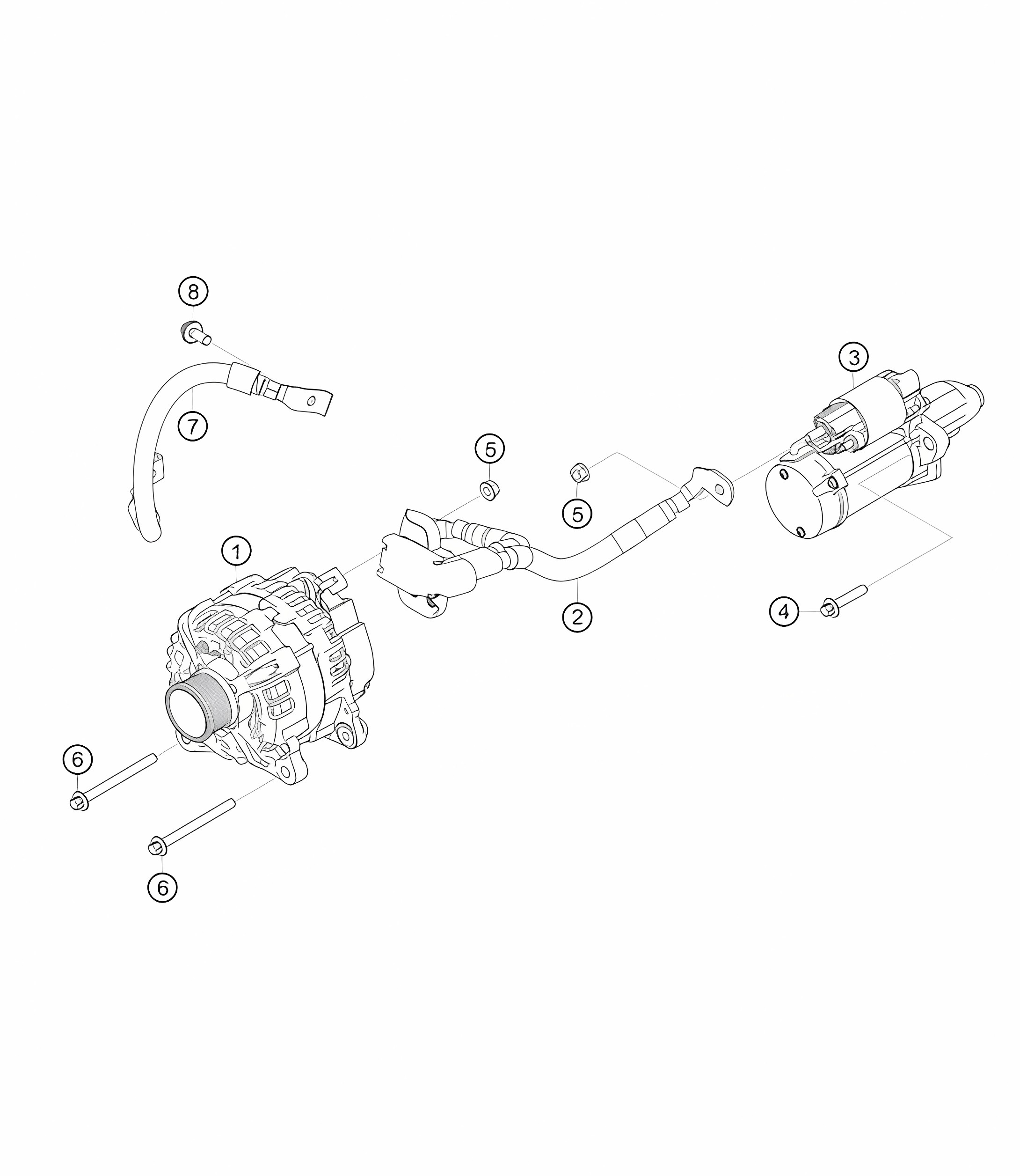 Generator / Starter 718 Cayman GT4 RS Clubsport 2020-2024