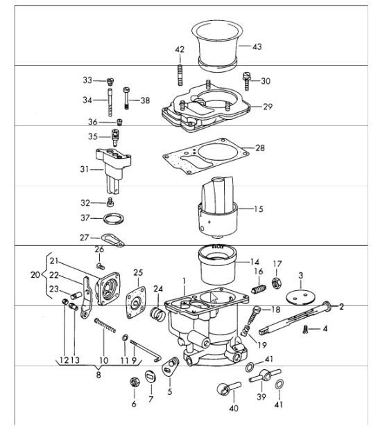 Diagram 107-07 Porsche Macan (95B) MK1 (2014-2018) Engine