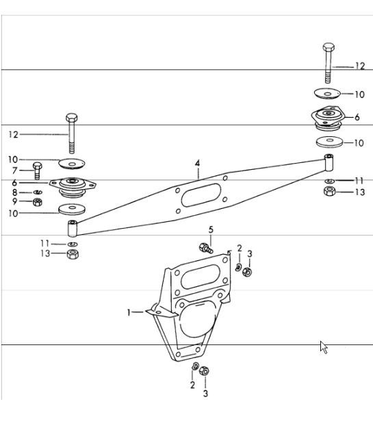 Diagram 109-00 Porsche 911 & 912 (1965-1989) Engine