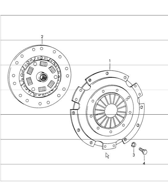 Diagram 301-00 Porsche 914 (1970-1976) Transmission