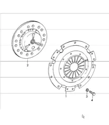 clutch 912 1965-69