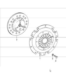 clutch 912 1965-69