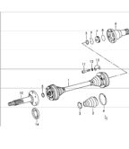 Rear Axle 911 & 912 (1965-1989)