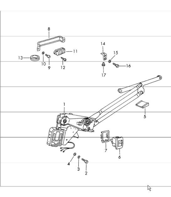 Diagram 804-15 Porsche Boxster 718 (982) 2017>> Body
