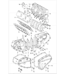 chain case, camshaft housing 911 1970-73