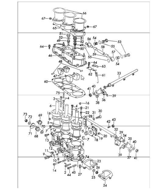Diagram 107-10 Porsche Cayman 718C (982C) 2017>> Engine