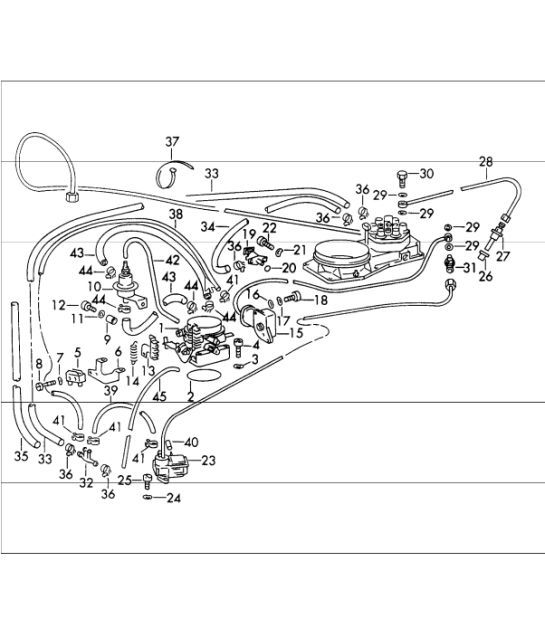 Diagram 107-40 Porsche 9J1.1 Taycan 2020-24 