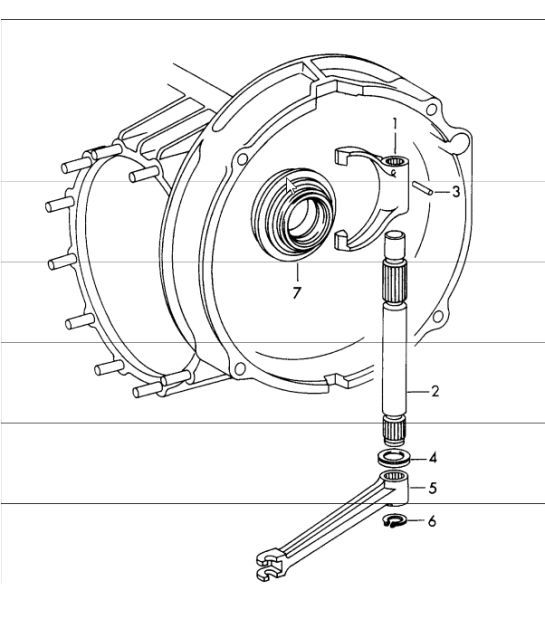 Diagram 301-10 Porsche Macan (95B) MK1 (2014-2018) Transmission