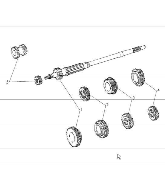 Diagram 303-20 Porsche Macan (95B) MK1 (2014-2018) Transmission